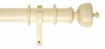 SOLID WOOD LOW VASE CURTAIN POLE
